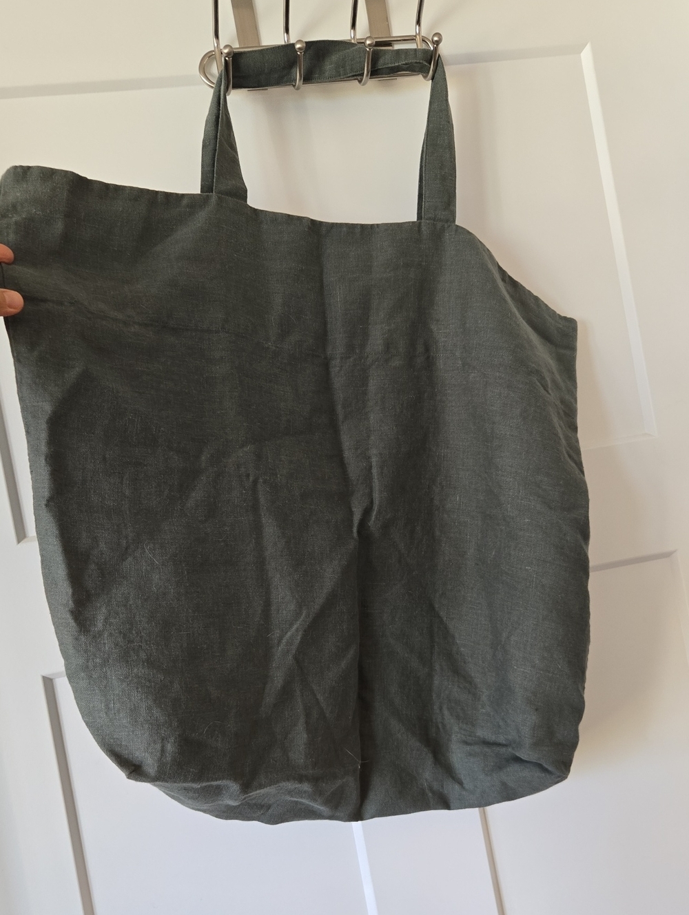 Large Linen Bag - Picture 2 of 4